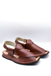 AlifYay Men Peshawar Zalmi Brown Peshawri Chappal  AY FW 19